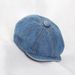 2024 New Children's Hat INS Light Plate Adult Octagonal Hat Cowboy Forward Hat Duckbill Hat Punk Japanese Trend_viptrois.com