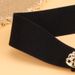 Women's Belts buckle belt for women with skirt and dress, elastic elastic belt, fashionable and versatile, high-end girdle_viptrois.com