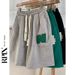 Men's Clothing Casual Shorts Men's Summer Trendy Pants Loose Mid Length Pants Basketball Sports Five Point_viptrois.com