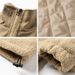 "Men's Quilted Fleece-Lined Jacket – Lightweight Lambskin Outer With Polar Thermal Lining"_viptrois.com