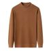 Men's Premium Jacquard Knit Sweater - Soft Breathable Pullover With Relaxed Fit For Winter & Fall_viptrois.com