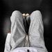 Herringbone Pattern Jacquard Casual Pants Men's Cleanfit American Retro Straight Wide-leg Drape Sweatpants_viptrois.com