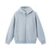 elly Zip-Up Hoodie - Lightweight Stretchable Pullover For Active Lifestyle, Breathable Cotton Blend With Sporty Silhouette_viptrois.com