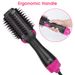 Hot Hair Brush 4 In 1 Hair Dryer Volumizer Brush Dryer Comb For Straightening Curling Drying_viptrois.com