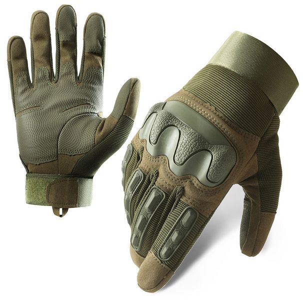 Tactical Gloves Men's Z191 Outdoor Training Combat Protection Non Slip Sports Wear Resistant Full Finger Cycling Touch Screen Gloves_viptrois.com