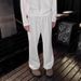 Men's Casual Wide-Leg Snowflake Print Cleanfit Jogger Pants With Side Seam & Flared Hem Fashion Trends_viptrois.com