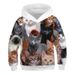 2024 New Printed Cat Animal Pattern Pullover Unisex Loose 3D Hoodie Children's Clothing_viptrois.com