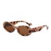 Men's Sunglasses New Fashion Oval Sunglasses Colorful Jelly Color Sunglasses Internet Celebrity Fashion Small Frame Glasses_viptrois.com