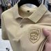 Men's Clothing Commerce High Quality Casual Business Summer Short Sleeved Tops Popular Men's Embroidered Non Iron Polo Shirt_viptrois.com