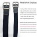 Woven elastic seamless invisible hole-free punch-free men's and women's all-match elastic canvas jeans belt lazy belt_viptrois.com