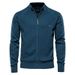 Pure 2024 Autumn Winter Men Casual Knitted Sweater Insert Jacket Spliced Men's Korean Version Slim Fit Youth Color Block_viptrois.com