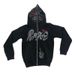 Glow-in-the-Dark Rhinestone Zip Hoodie – Unisex Halloween Streetwear (S-XL) – Punk Rock Pullover With Iridescent Studs_viptrois.com