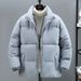 Men's clothing cotton-padded coat men's fashion brand ins all winter loose thick retro cotton-padded coat_viptrois.com
