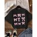 Kids’ Clothing Digital Bow Middle And Large Children's Loose Trendy Brand Round Neck Short Sleeved T Shirt Top Children's Clothing_viptrois.com