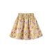 Mother & Kids D's New Children's Skirts Girls Small Floral Skirts Baby Small Floral Waist Skirts Dresses_viptrois.com