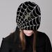 Women's Hats Knitted Hat, Warm Wool Hat, Spider Web Jacquard Men's And Women's Spider Street Beanie_viptrois.com