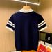 Men's Clothing Business Casual Short Sleeved T Shirt Youth Fashion Splicing Knitted Tops Slim Polo Shirt_viptrois.com