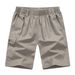 Men's Casual Multi-Pocket Work Shorts Youth Men's Shorts Shorts Beach Pants Large Size_viptrois.com