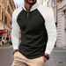 Performance Zip-Neck Training Tee – Moisture-Wicking Athletic Top For Men & Women (White, Heather Grey, Khaki, Orange)_viptrois.com