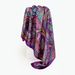 Muslim headscarf Classic Purple Cashew Scarf Women's Square Serding Muslim Headscarf Scarf_viptrois.com