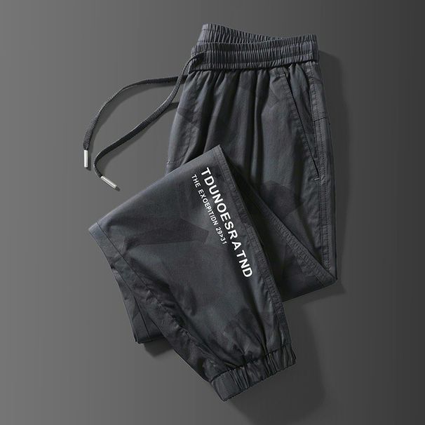 Men's Clothing Men's Working Pants For Summer Construction Workers, Wear Resistant And Dirt Resistant Work Clothes, Camouflage Sports Pants_viptrois.com