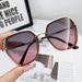 Women's Glasses metal sunglasses men's sun visor sunglasses anti ultraviolet sunglasses women's trendy style_viptrois.com