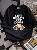 Lift Heavy Pet Dogs Funny Quote Weight Lifting Training Gift T Shirt Size S-5XL Soft Stylish Graphic Fashion Homme Designer Clothes Breathable_viptrois.com