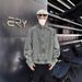 Men's Clothing Short Denim Jacket For Men, High End And Handsome Hairstylist, Trendy Brand Design, Tassel Raw Edge Fashion Jacket_viptrois.com