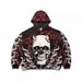 Gothic 3D Skeleton Hoodie – Oversized Streetwear Pullover With Hidden Pockets (Black, Heavyweight, S-5XL)_viptrois.com