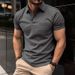 Men's Breathable Polo Shirt With Chest Pocket - Lightweight, Quick-Dry, Comfort Fit For Summer - Casual & Sports Wear (S-5XL, Multiple Colors)_viptrois.com