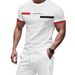 Men's 3D Digital Print Sports Two-Piece Set - Breathable Short Sleeve T-Shirt & Shorts Outfit_viptrois.com