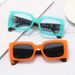Men's Sunglasses New Square Frame Sunglasses Colorful Modern Ins Style Sunglasses Small Frame Fashionable Jelly Color Sunglasses_viptrois.com