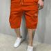 Men's Summer Cross Border Xiyin Beach Shorts Five Point Pants Cargo Style Korean Fit American & European Sizing_viptrois.com