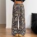 Men's Clothing Trendy Camo Print Jogger Pants For Teens - Stretchy Waistband, Wide Leg, Streetwear Style - Multiple Colors & Sizes_viptrois.com