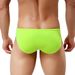 Men's Clothing Sexy Fashion Solid Color Drawstring Low Waist Triangle Anti Embarrassment Swimming Trunks_viptrois.com
