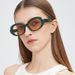 Small Cat Eye Sunglasses With Gradient Lenses For A Cool Look. UV400 Protection_viptrois.com