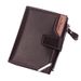 Men’s Bags New Men's Short Wallet Fashionable Retro Style Multi Card Slots Large Capacity Frosted Soft Wallet_viptrois.com