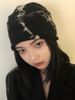 Niche thin tie-dye bag head hat women's spring and autumn new versatile fashionable stacking hat_viptrois.com