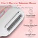 HATTEKER Epilator Hair Removal DeviceElectric Epilator For Women Arm Leg Bikini_viptrois.com