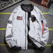 Men's Clothing Stylish Baseball Jacket Lightweight Casual Coat With Hood For Spring & Autumn - Slim Fit, Windproof, Multiple Colors (Black, Blue)_viptrois.com