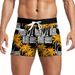 Men's Clothing Men's Boxer Briefs + Striped Squares + Prints, Simple, Can Be Used In The Water, Beach, Anti Exposure Tether Zipper, Spot_viptrois.com