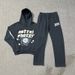 Men's Clothing letter print sweatshirt skateboard street hoodie sports suit sweatpants_viptrois.com