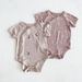 2025 Summer Nordic Style Baby Clothes Class A Pure Cotton Thin Modal Newborn Romper Baby Clothes_viptrois.com