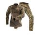 Men's Clothing camouflage stitching knitted frog suit tactical suit CP camouflage training uniform_viptrois.com