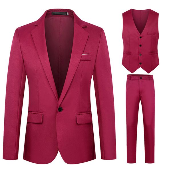 Men's Clothing Plus Size Men's Suits, Trousers, Vests, Three Piece Suits, Men's Business Casual Suits, Wedding Dress Suits, Foreign Trade_viptrois.com