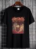 Crepitation T-Shirt Size L Brutal Mind Lividity Devourment Cerebral Effusion Top For Everyday Wear Breathable Streetwear Designer Clothes Summer_viptrois.com