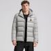 Unisex Thickened Retro Puffer Jacket with Detachable Hood Winter Streetwear Fashion Coat for Men And Women Polyester Filling Black Grey Navy_viptrois.com
