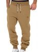 Men's Clothing Foreign Trade Spring And Autumn Men's Casual Sports Trousers Color Trend Sweatpants European And American Loose Leg Pants_viptrois.com