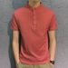 boy Source Manufacturer Turn-down Collar Polo Shirt Summer Solid Color Short Sleeve Loose Casual Business Trendy T-shirt_viptrois.com