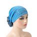 Fashion Crystal Hemp Hot Diamond Plate Flower Bottom Hat Headband Arabic Scarf H008_viptrois.com